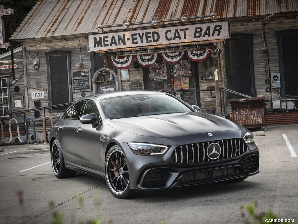 2019 Mercedes-AMG GT 63 S 4MATIC+ 4-Door Coupe - Front Three-Quarter