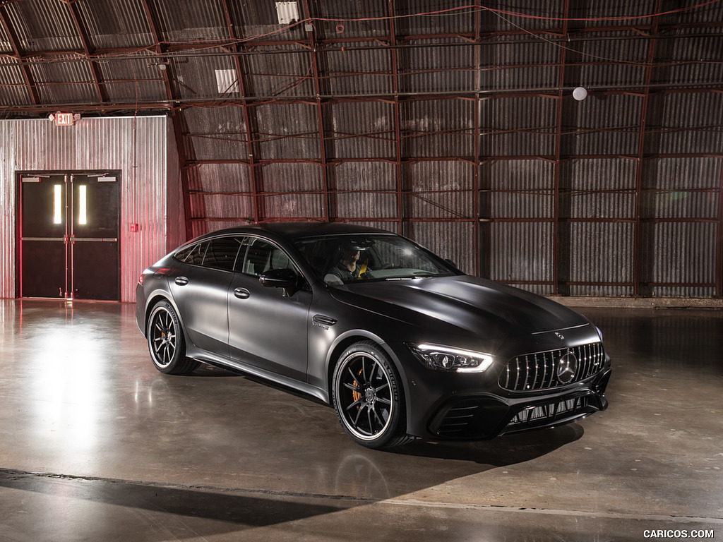 2019 Mercedes-AMG GT 63 S 4MATIC+ 4-Door Coupe - Front Three-Quarter