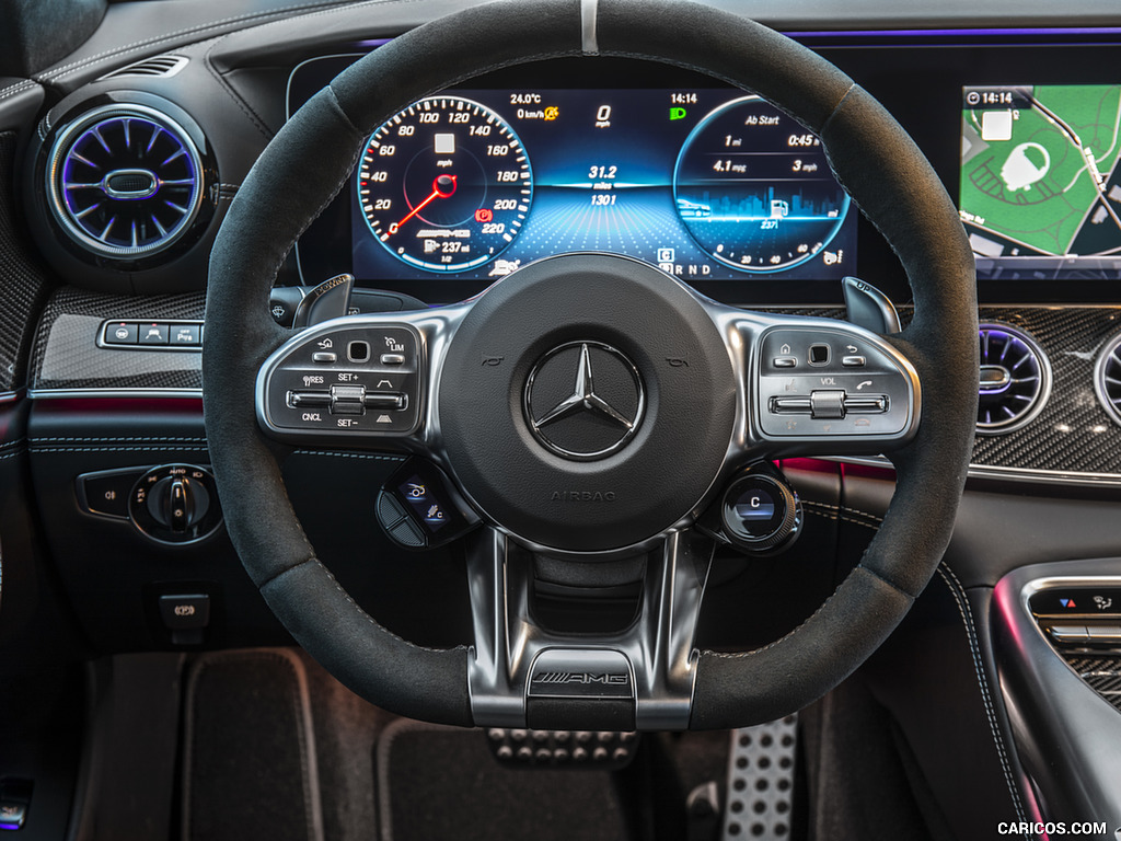 2019 Mercedes-AMG GT 63 S 4MATIC+ 4-Door Coupe - Interior, Steering Wheel