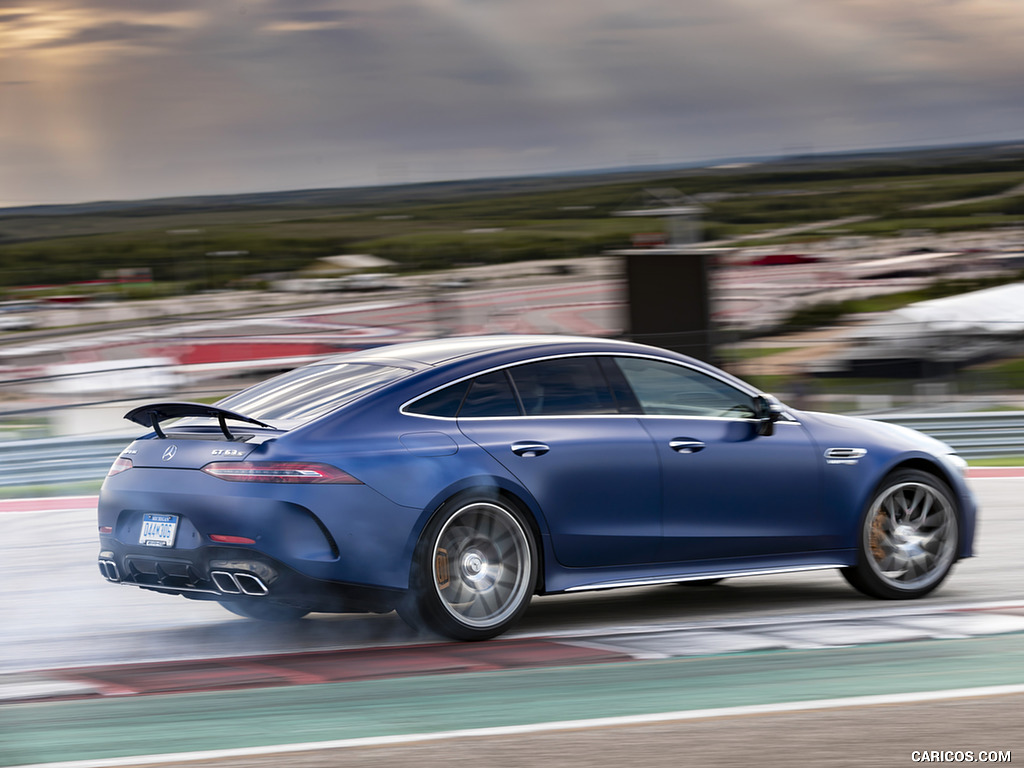 2019 Mercedes-AMG GT 63 S 4MATIC+ 4-Door Coupe - Rear Three-Quarter