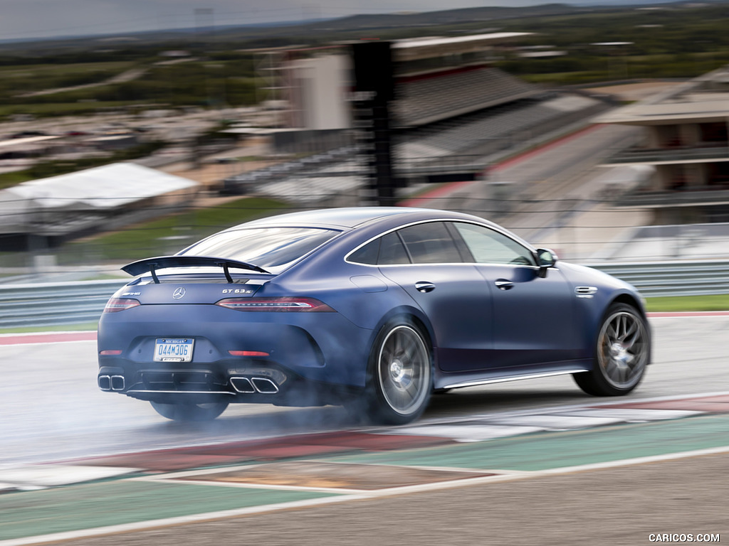 2019 Mercedes-AMG GT 63 S 4MATIC+ 4-Door Coupe - Rear Three-Quarter