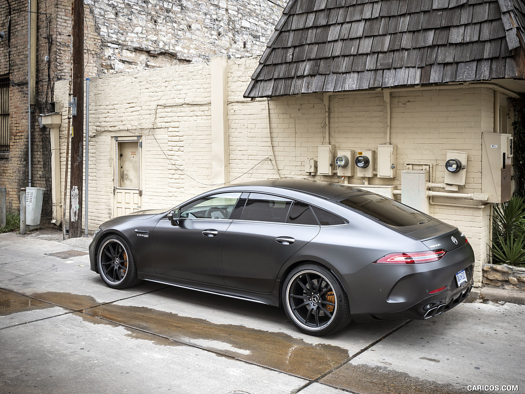 2019 Mercedes-AMG GT 63 S 4MATIC+ 4-Door Coupe - Rear Three-Quarter