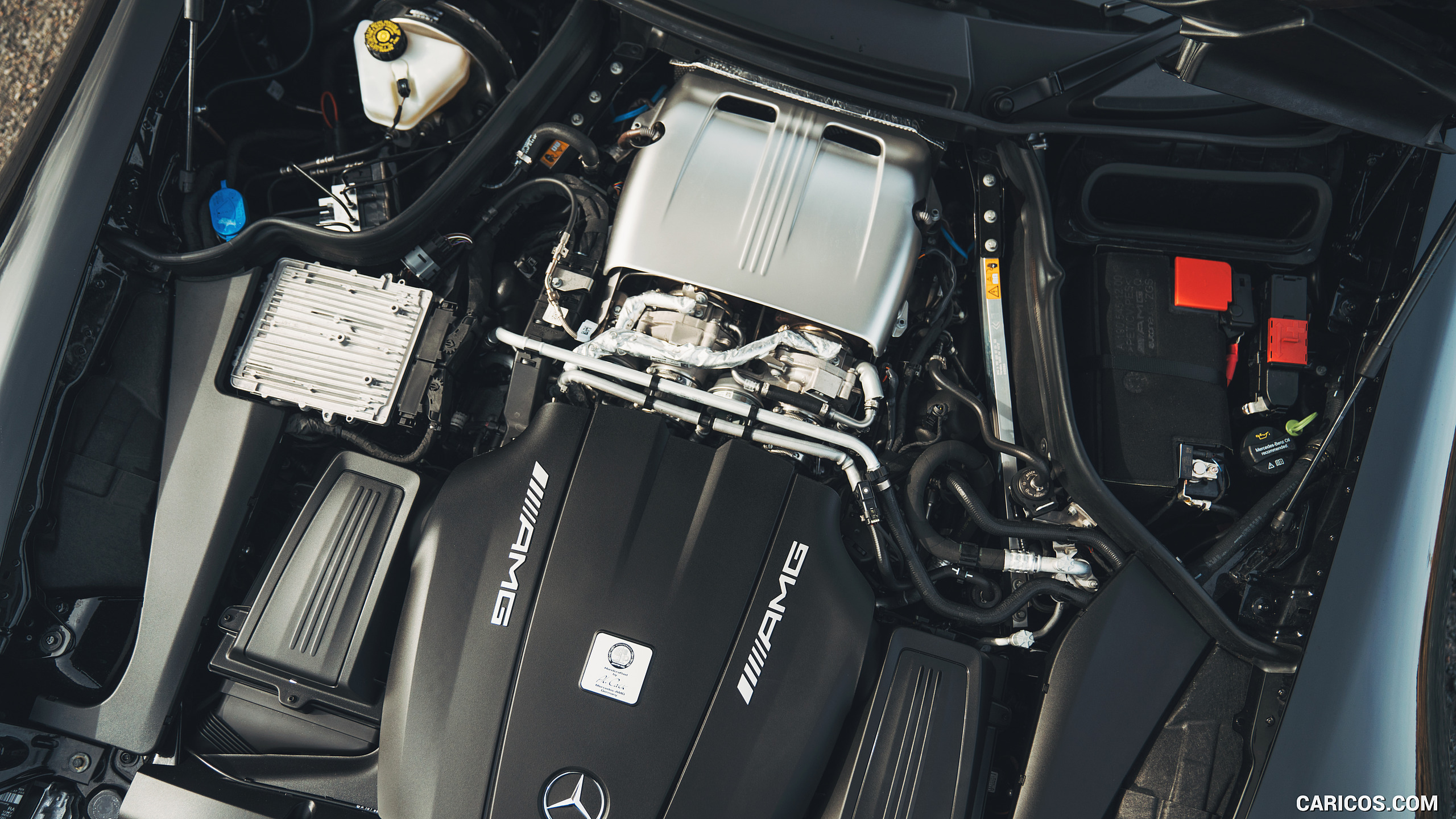 2019 Mercedes-AMG GT C Coupé (UK-Spec) - Engine, #43 of 62