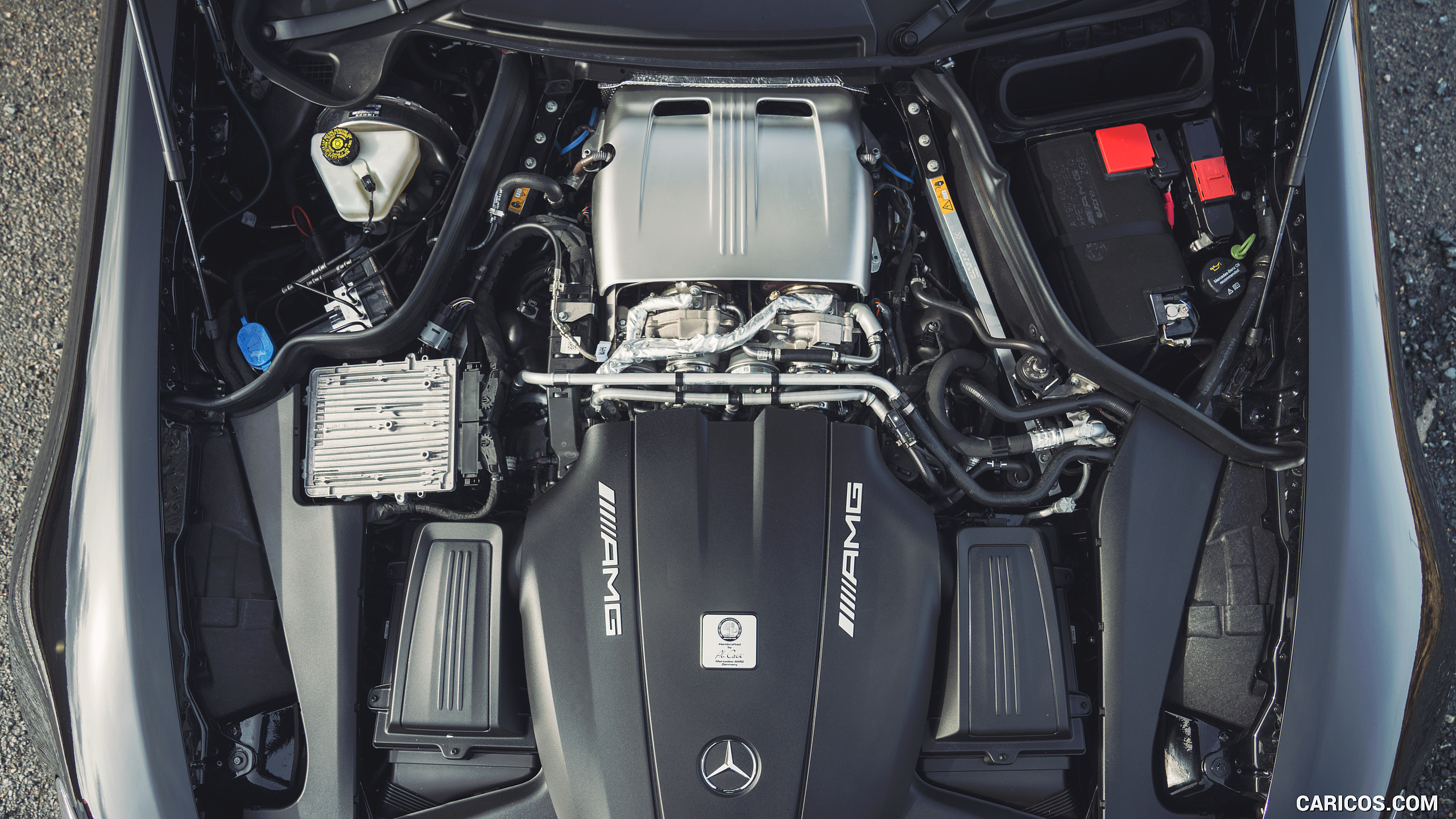 2019 Mercedes-AMG GT C Coupé (UK-Spec) - Engine, #44 of 62