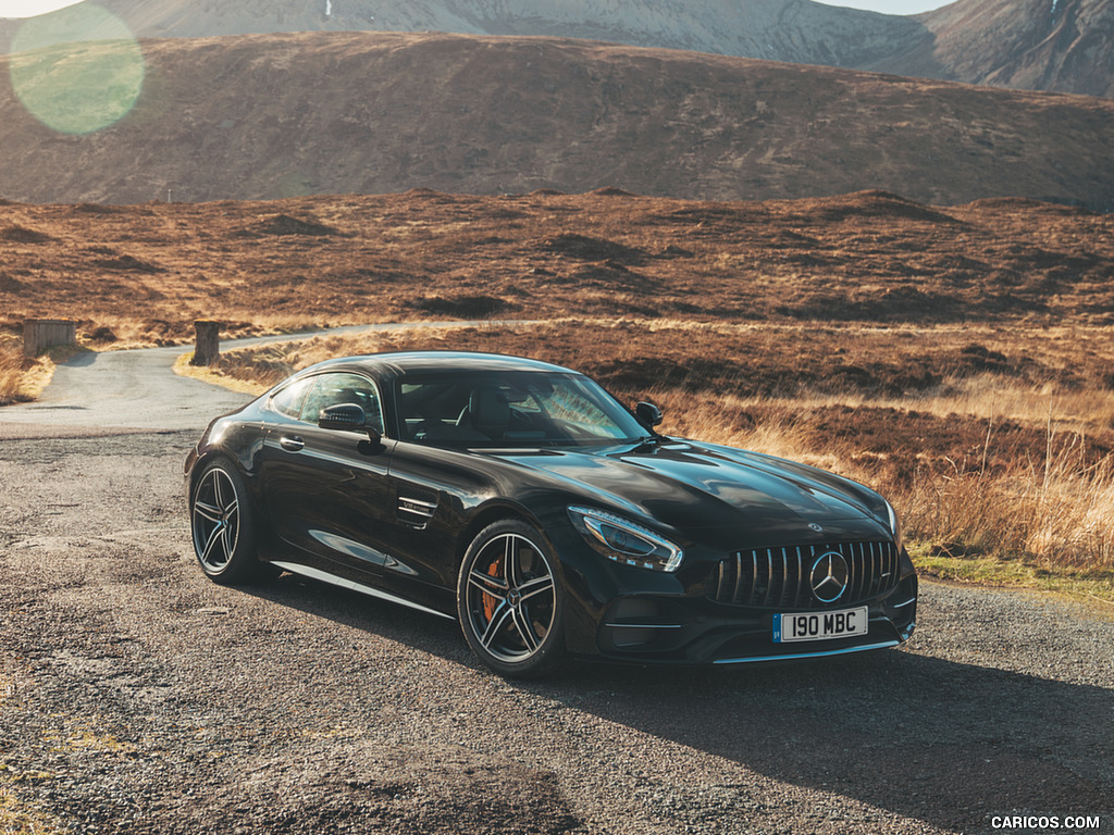 2019 Mercedes-AMG GT C Coupé (UK-Spec) - Front Three-Quarter