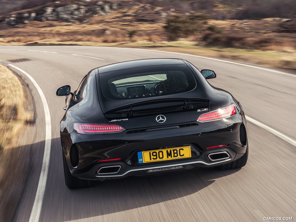 2019 Mercedes-AMG GT C Coupé (UK-Spec) - Rear