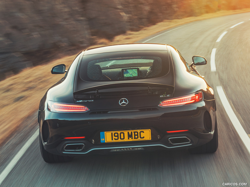 2019 Mercedes-AMG GT C Coupé (UK-Spec) - Rear