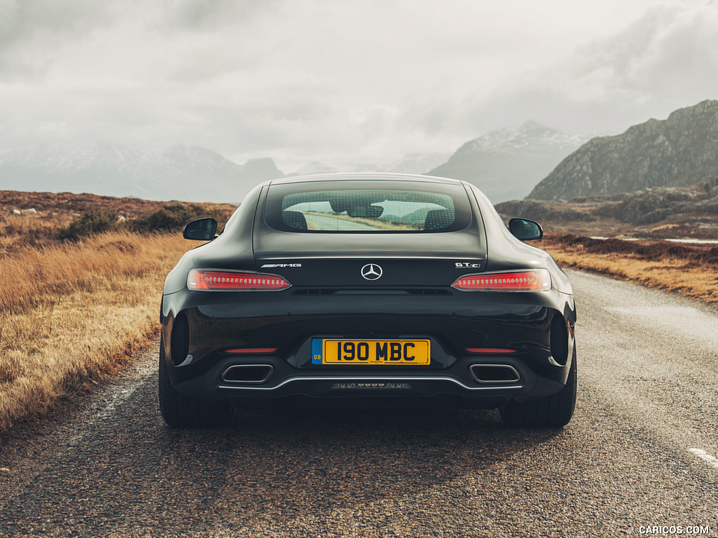 2019 Mercedes-AMG GT C Coupé (UK-Spec) - Rear