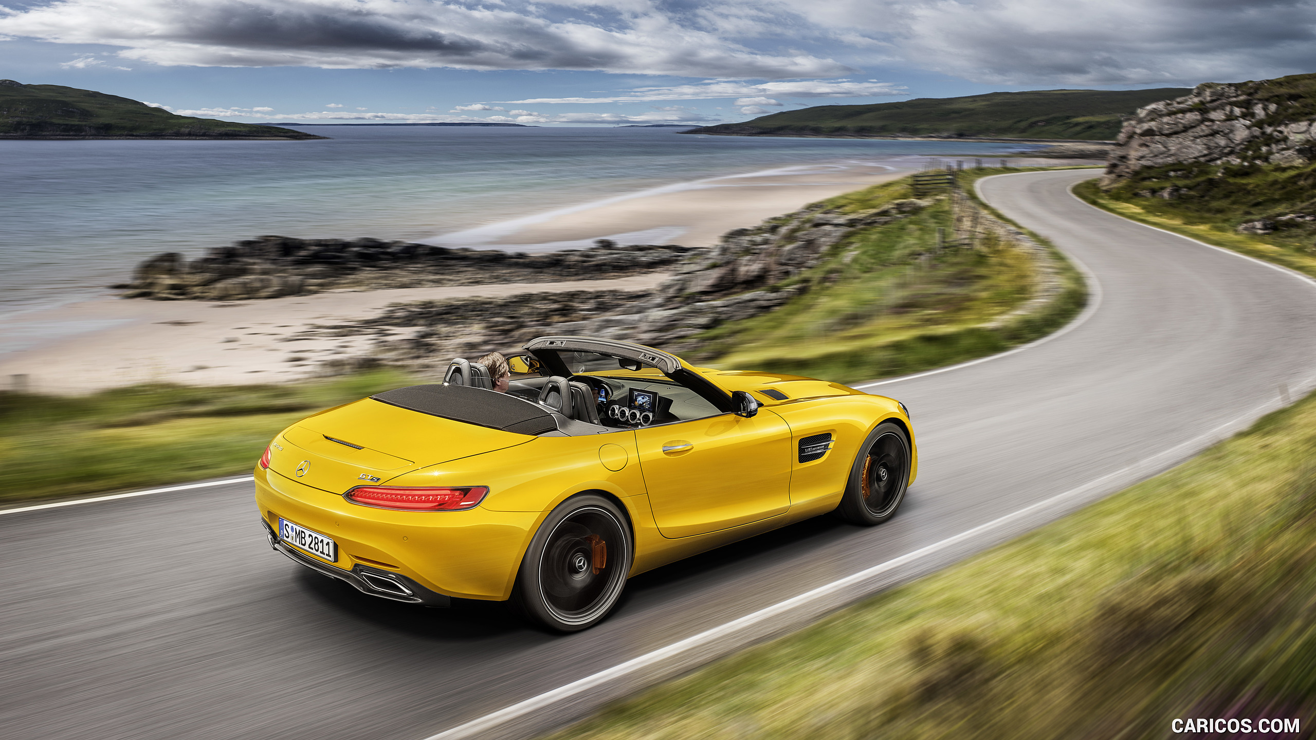 2019 Mercedes-AMG GT S Roadster (Color: Solarbeam), #2 of 11