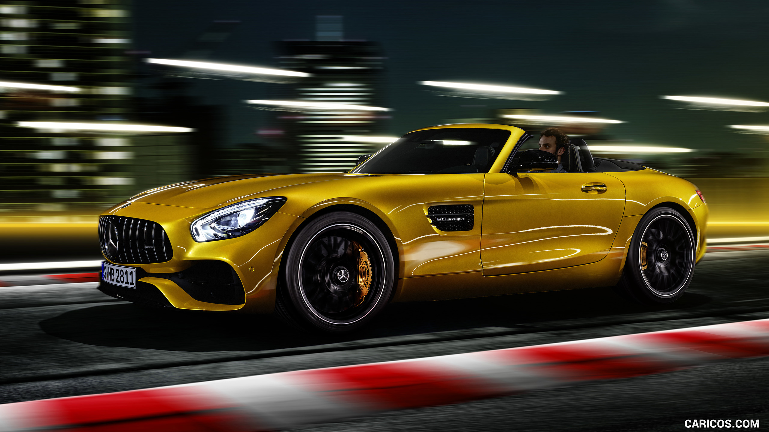 2019 Mercedes-AMG GT S Roadster (Color: Solarbeam), #3 of 11
