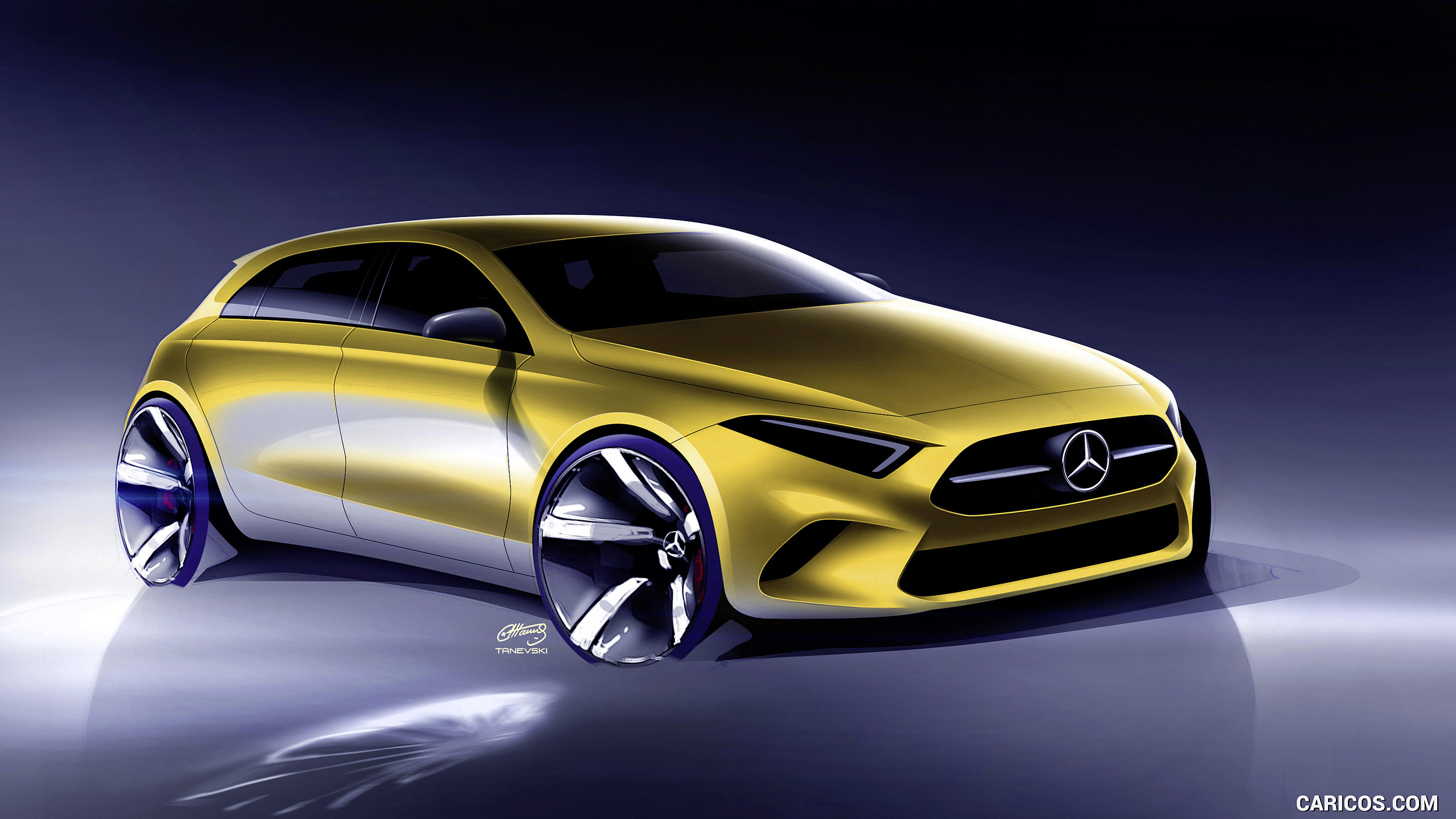 2019 Mercedes-Benz A-Class - Design Sketch, #81 of 181