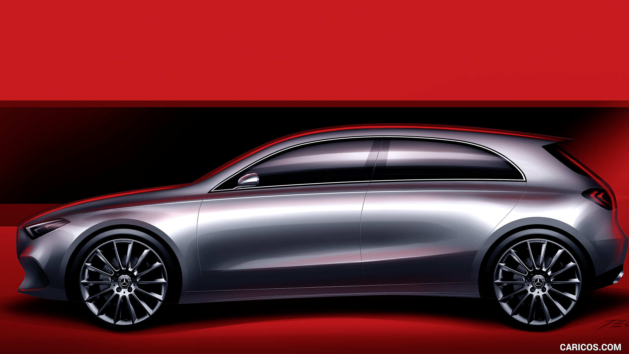 2019 Mercedes-Benz A-Class - Design Sketch, #82 of 181