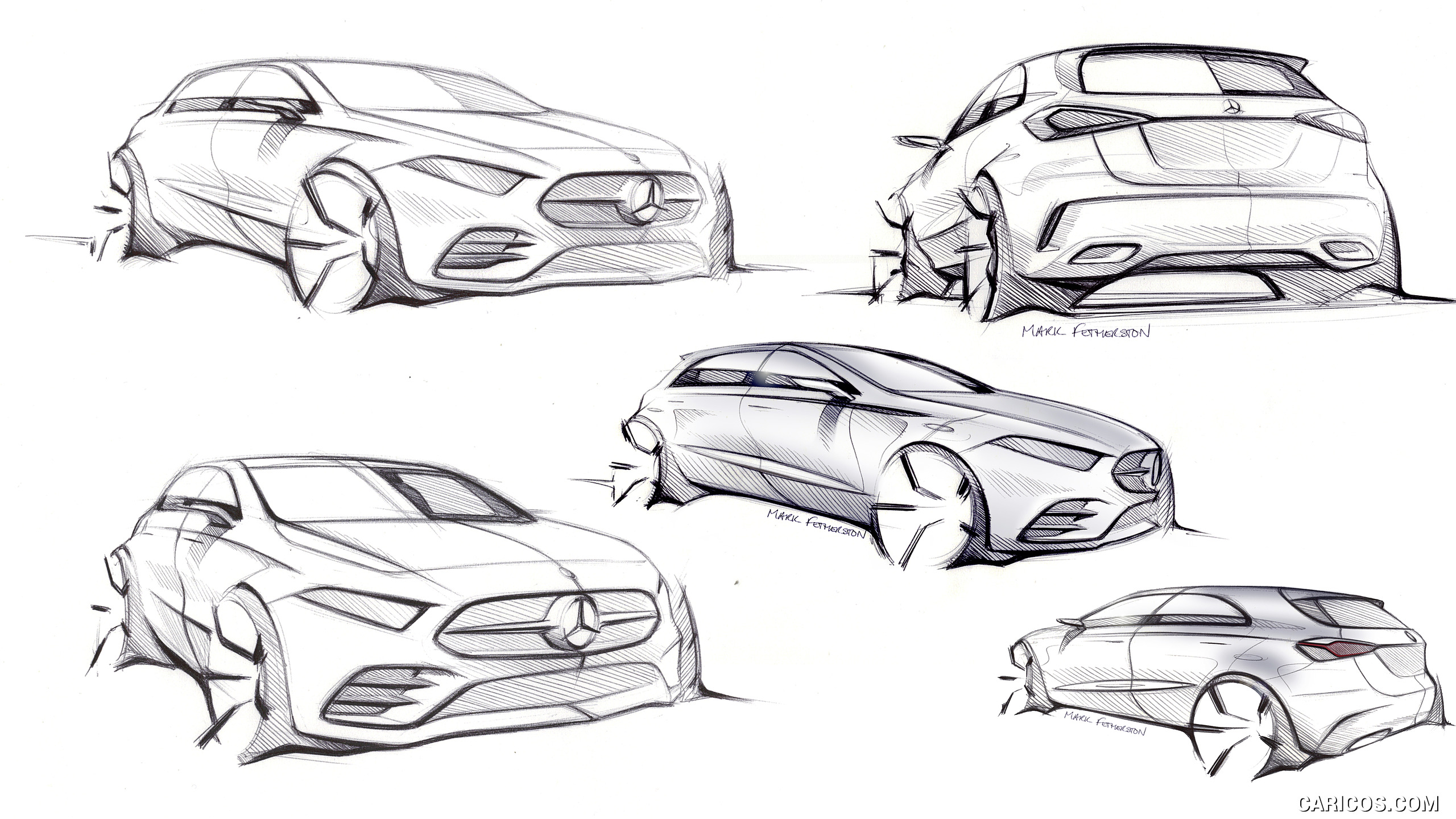 2019 Mercedes-Benz A-Class - Design Sketch, #88 of 181