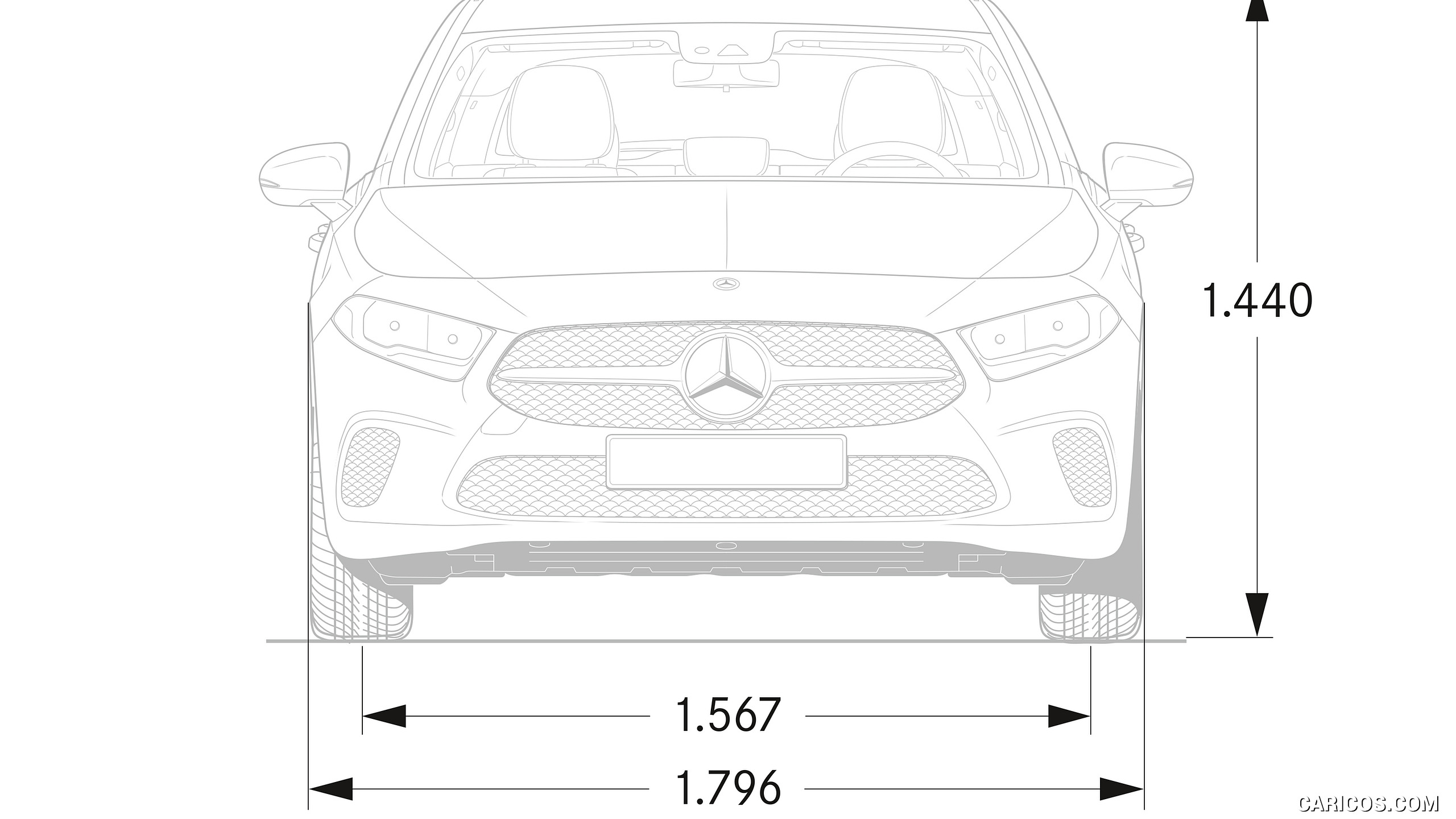 2019 Mercedes-Benz A-Class - Dimensions, #89 of 181