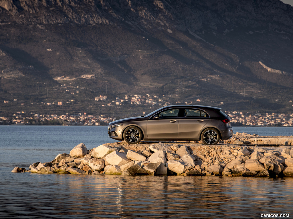 2019 Mercedes-Benz A-Class A200 Progressive (Color: Mountain Grey) - Side