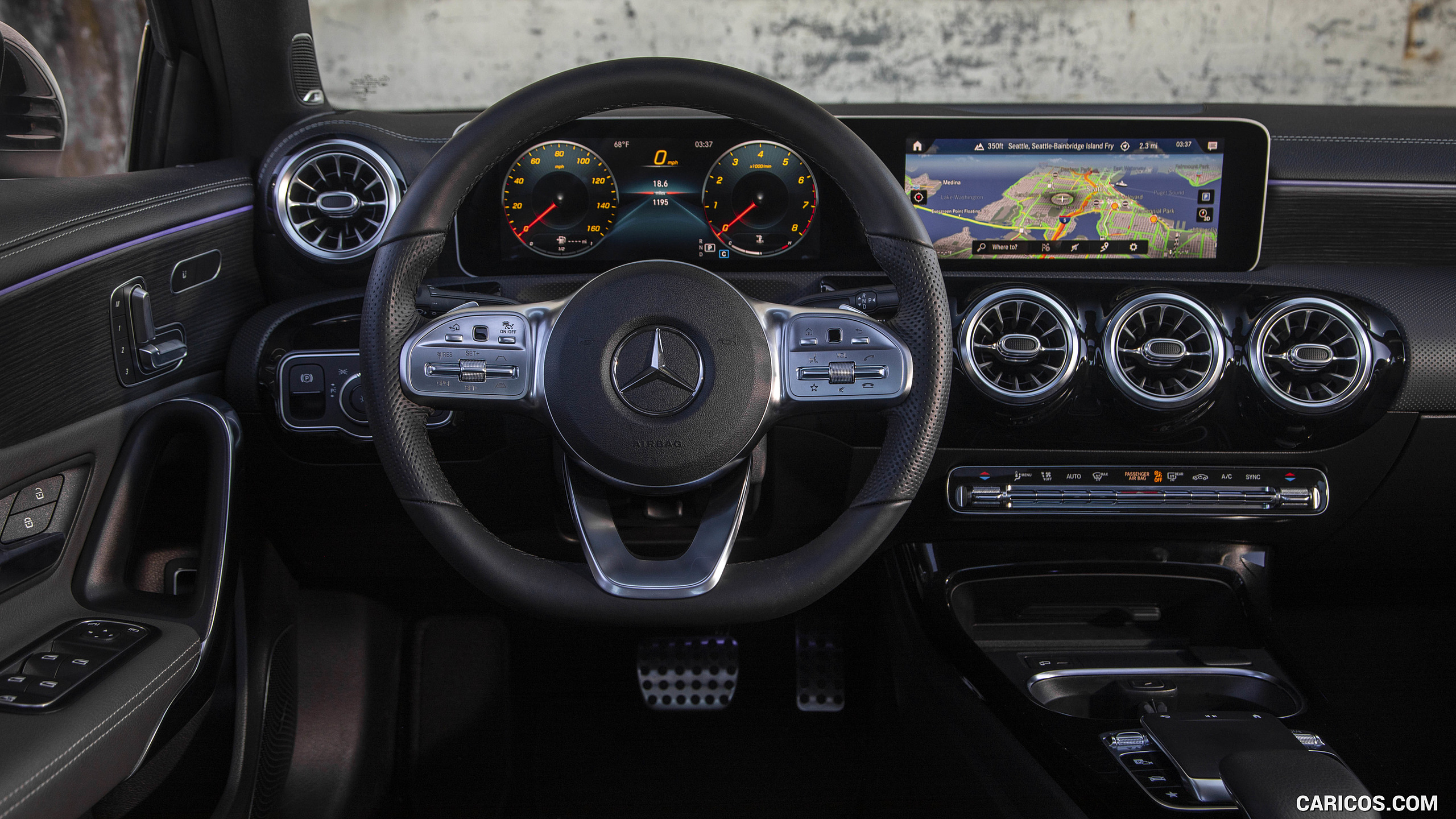 2019 Mercedes-Benz A-Class Sedan (US-Spec) - Interior, Cockpit, #154 of 214