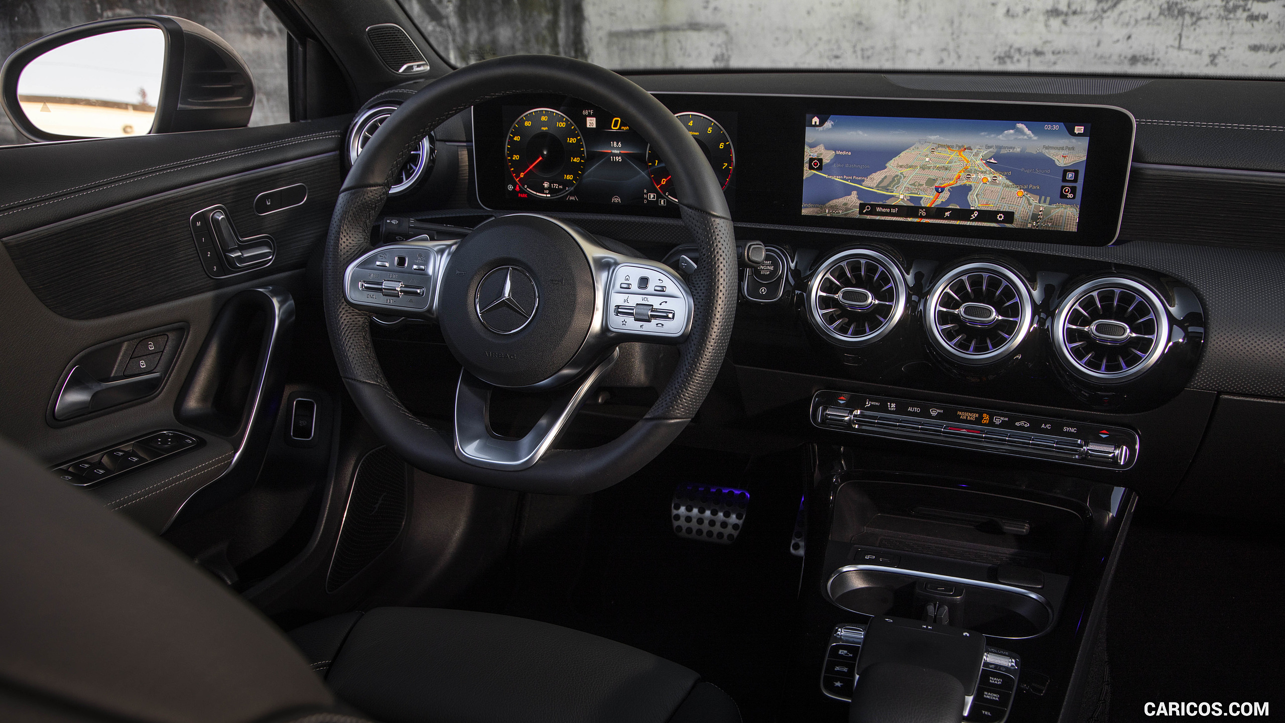 2019 Mercedes-Benz A-Class Sedan (US-Spec) - Interior, Detail, #151 of 214