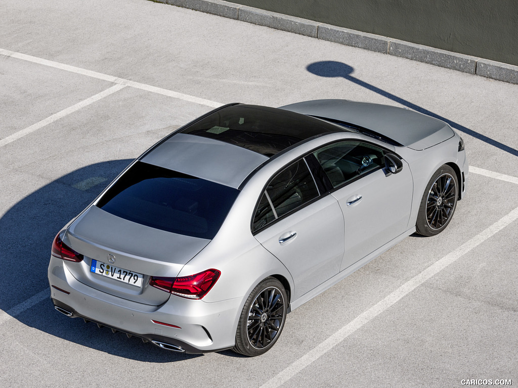 2019 Mercedes-Benz A-Class Sedan (Color: Iridium Silver) - Top