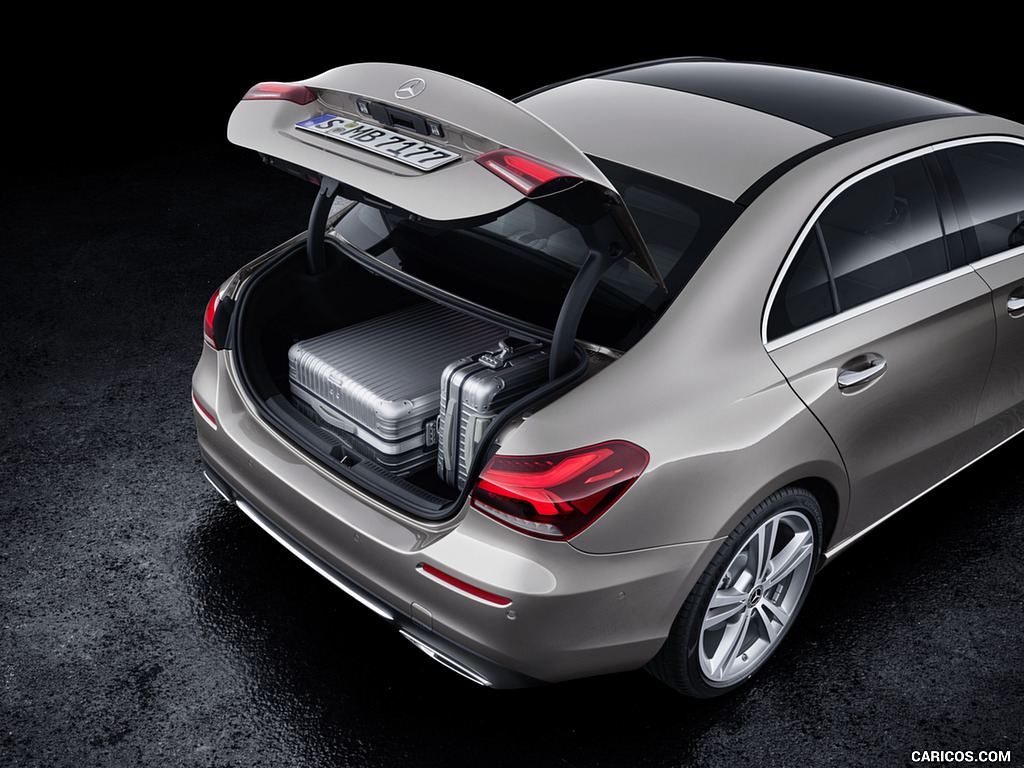 2019 Mercedes-Benz A-Class Sedan (Color: Mojave Silver) - Trunk