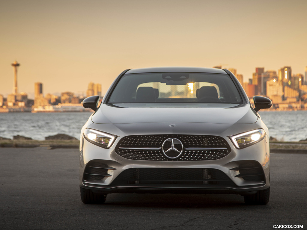 2019 Mercedes-Benz A-Class Sedan (US-Spec) - Front