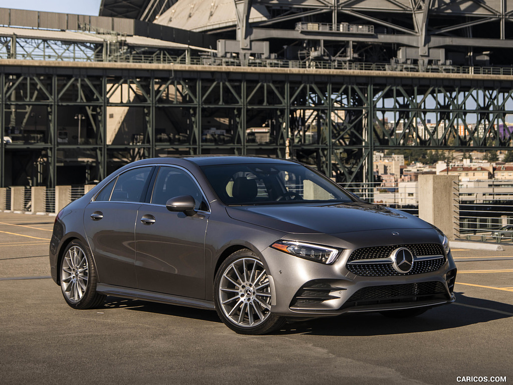 2019 Mercedes-Benz A-Class Sedan (US-Spec) - Front