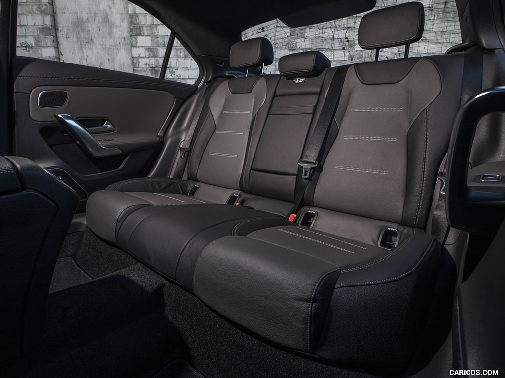 2019 Mercedes-Benz A-Class Sedan (US-Spec) - Interior, Rear Seats