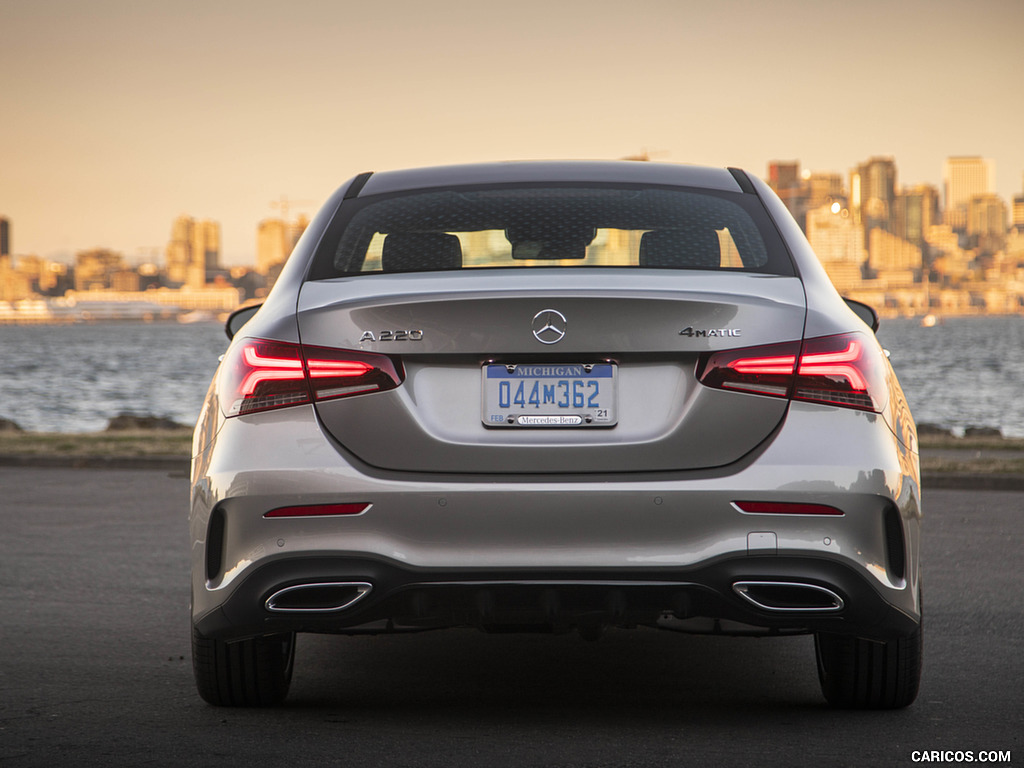 2019 Mercedes-Benz A-Class Sedan (US-Spec) - Rear