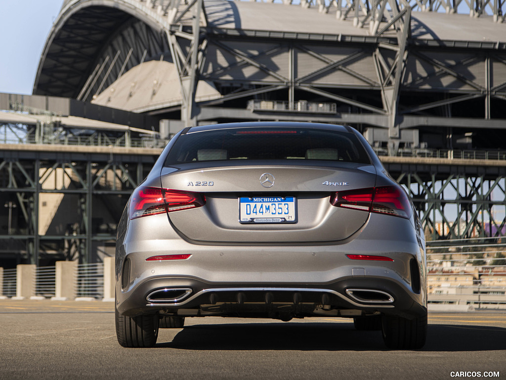 2019 Mercedes-Benz A-Class Sedan (US-Spec) - Rear