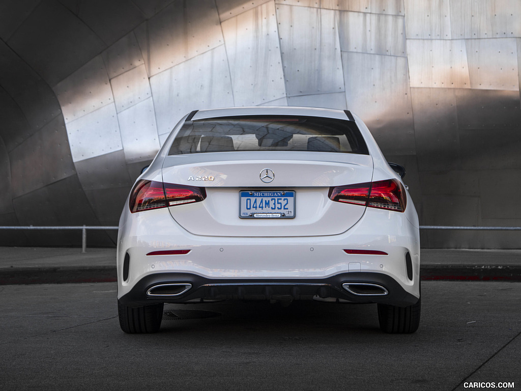 2019 Mercedes-Benz A-Class Sedan (US-Spec) - Rear