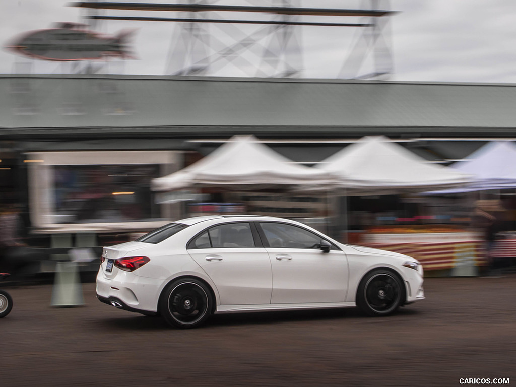 2019 Mercedes-Benz A-Class Sedan (US-Spec) - Side