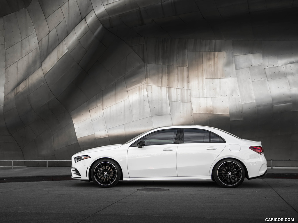 2019 Mercedes-Benz A-Class Sedan (US-Spec) - Side