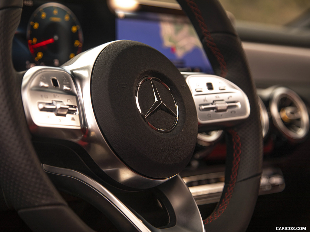 2019 Mercedes-Benz A220 4MATIC Sedan (US-Spec) - Interior, Steering Wheel