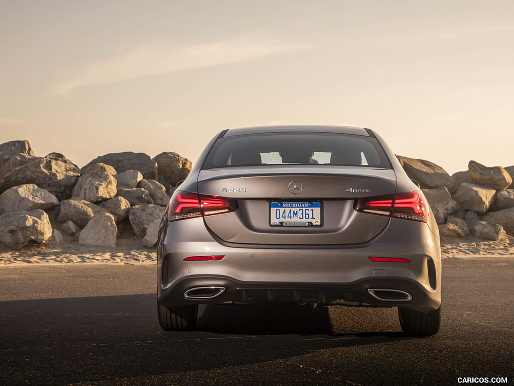 2019 Mercedes-Benz A220 4MATIC Sedan (US-Spec) - Rear