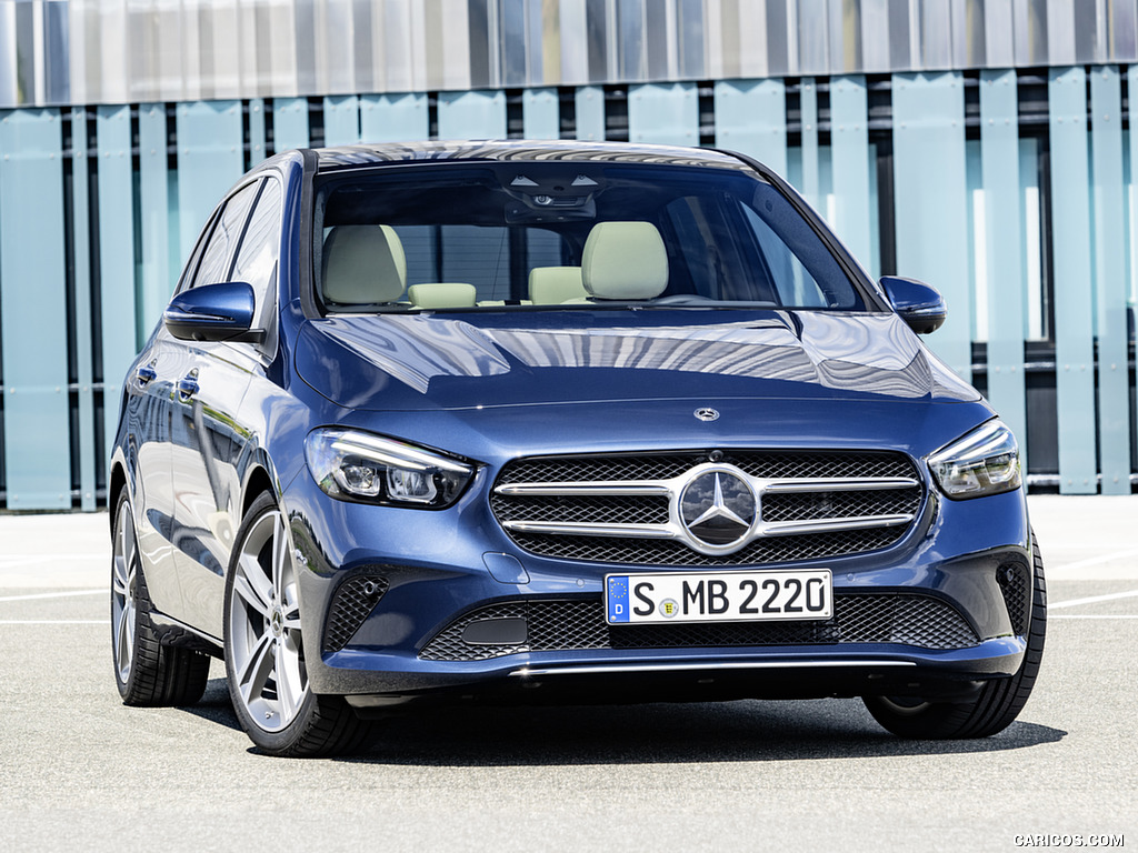 2019 Mercedes-Benz B-Class (Color: Denim Blue) - Front