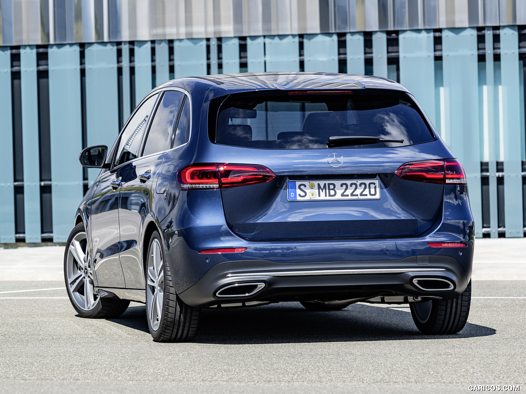 2019 Mercedes-Benz B-Class (Color: Denim Blue) - Rear