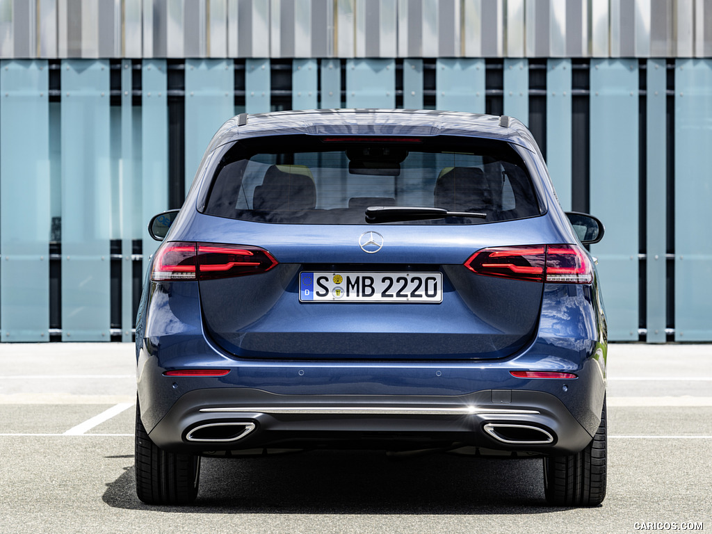 2019 Mercedes-Benz B-Class (Color: Denim Blue) - Rear