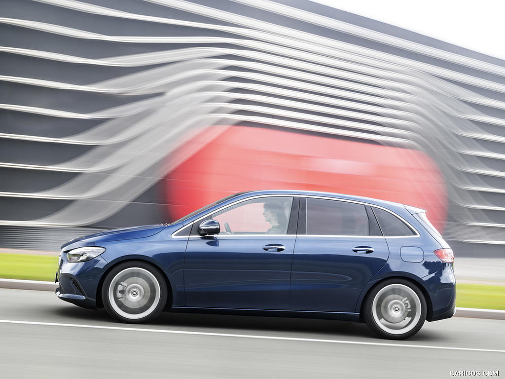 2019 Mercedes-Benz B-Class (Color: Denim Blue) - Side