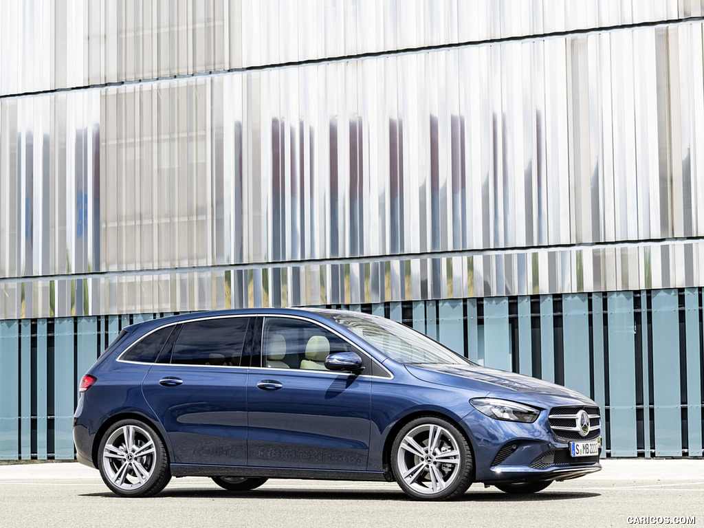 2019 Mercedes-Benz B-Class (Color: Denim Blue) - Side