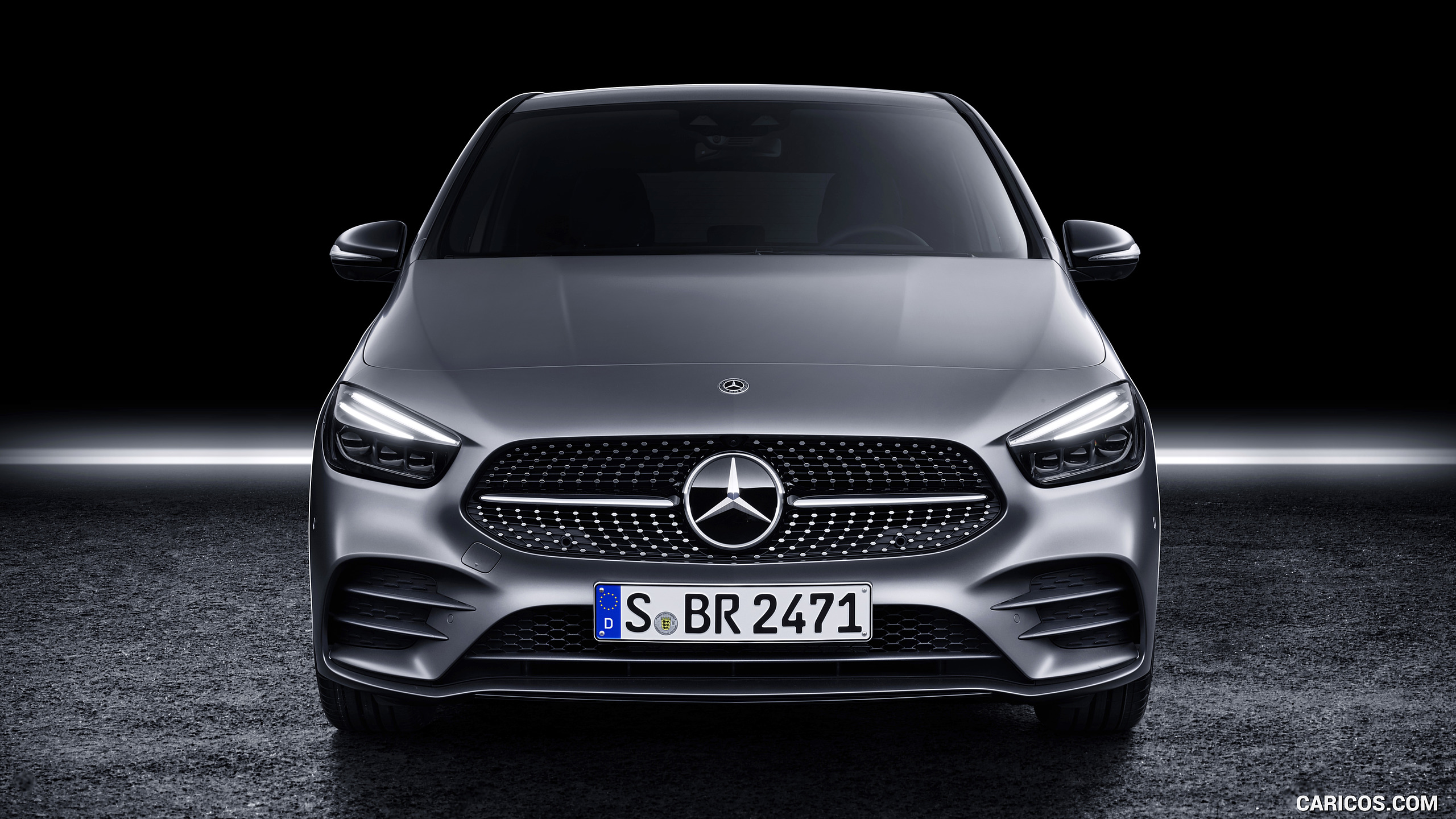 2019 Mercedes-Benz B-Class AMG Line (Color: Designo Mountain Grey Magno ...