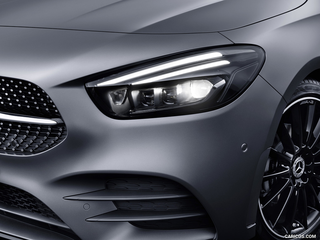 2019 Mercedes-Benz B-Class AMG Line (Color: Designo Mountain Grey Magno) - Headlight