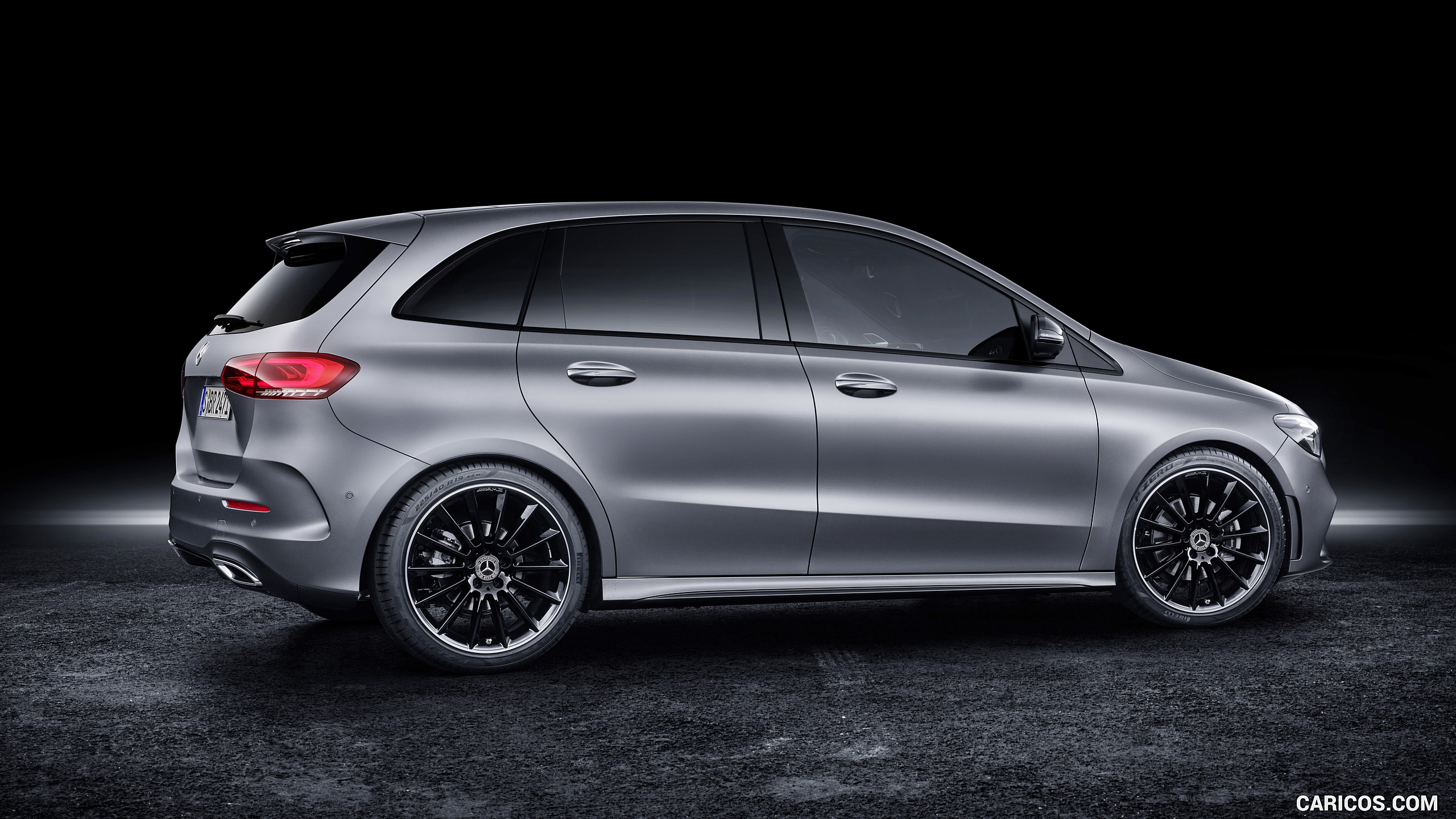 2019 Mercedes-Benz B-Class AMG Line (Color: Designo Mountain Grey Magno ...