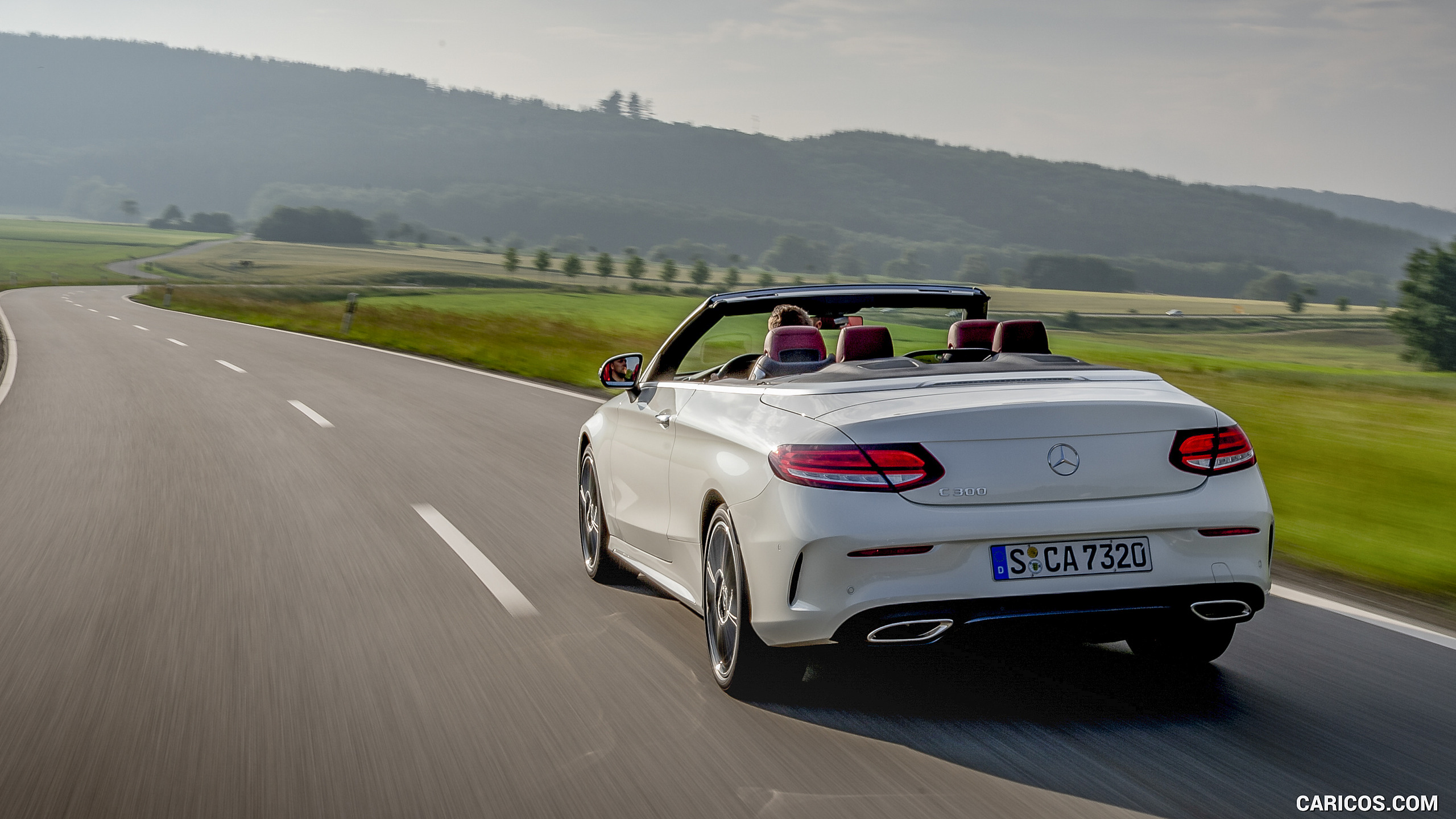 2019 Mercedes-Benz C-Class C300 Cabrio (Color: Diamond White) - Rear, #35 of 91