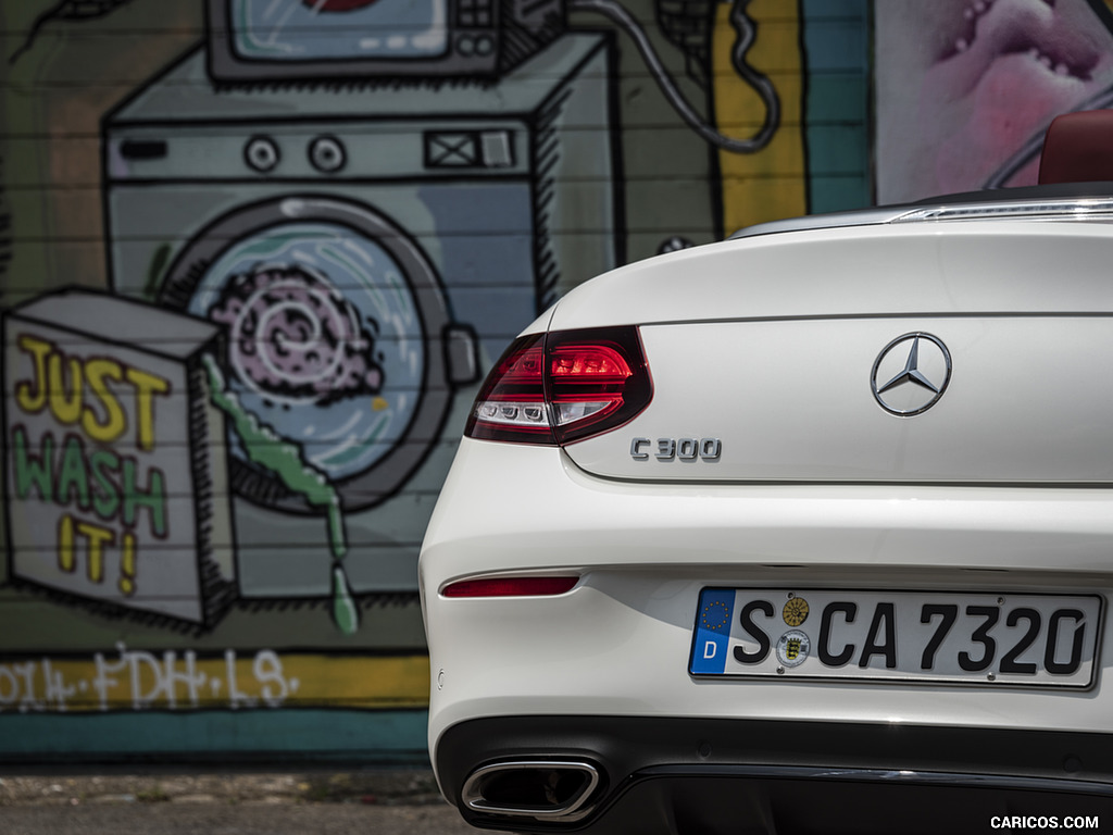 2019 Mercedes-Benz C-Class C300 Cabrio (Color: Diamond White) - Detail