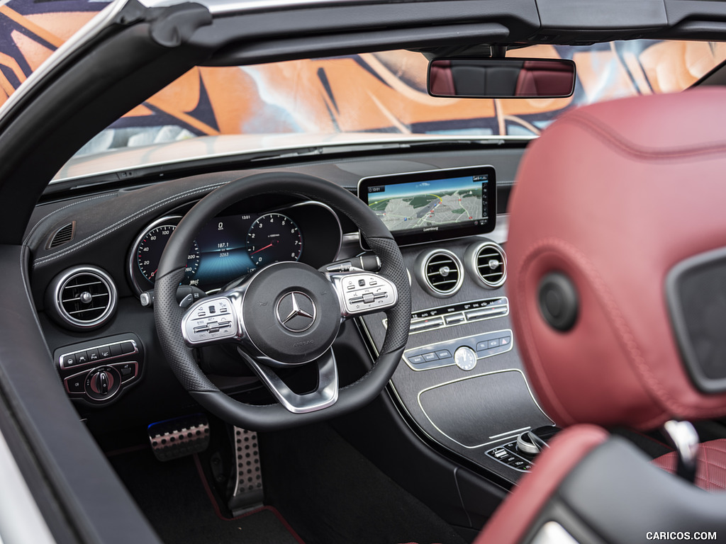 2019 Mercedes-Benz C-Class C300 Cabrio (Color: Diamond White) - Interior, Detail