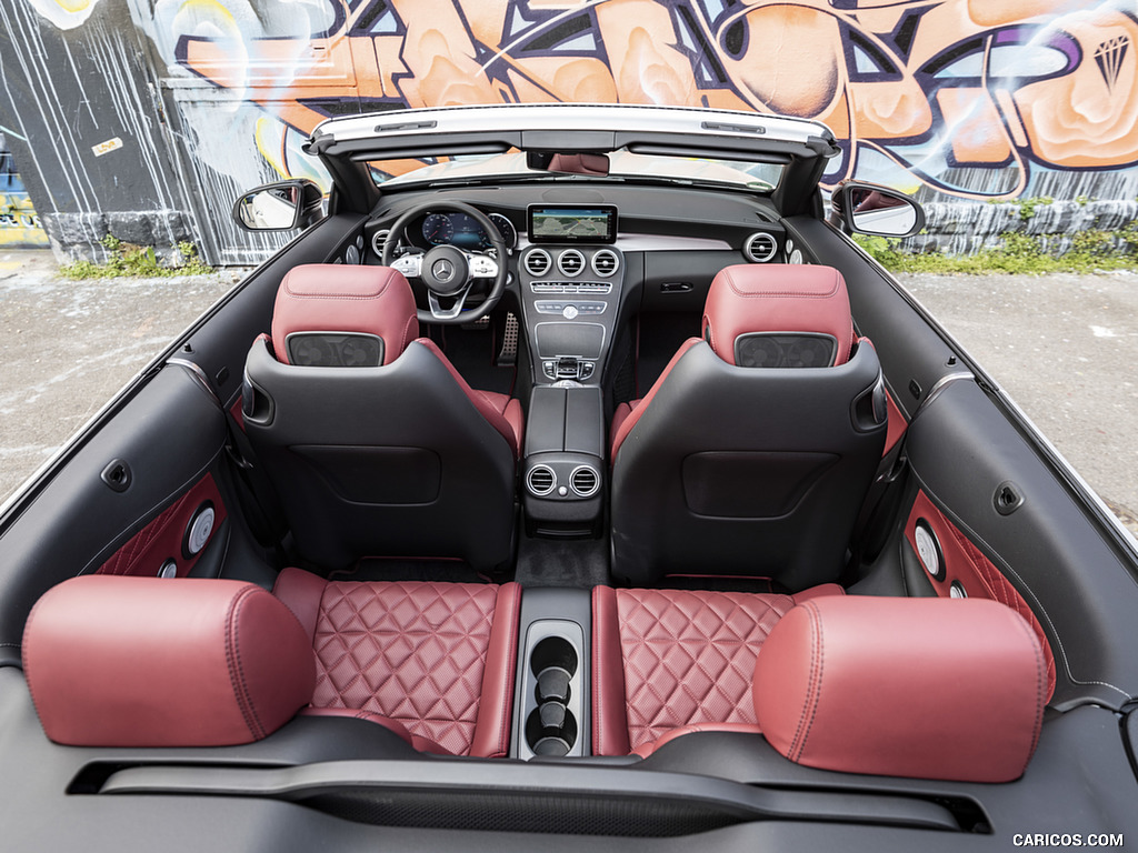 2019 Mercedes-Benz C-Class C300 Cabrio (Color: Diamond White) - Interior