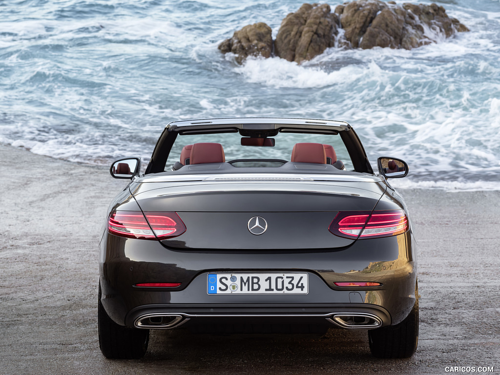 2019 Mercedes-Benz C-Class Cabrio (Color: Graphite Grey) - Rear