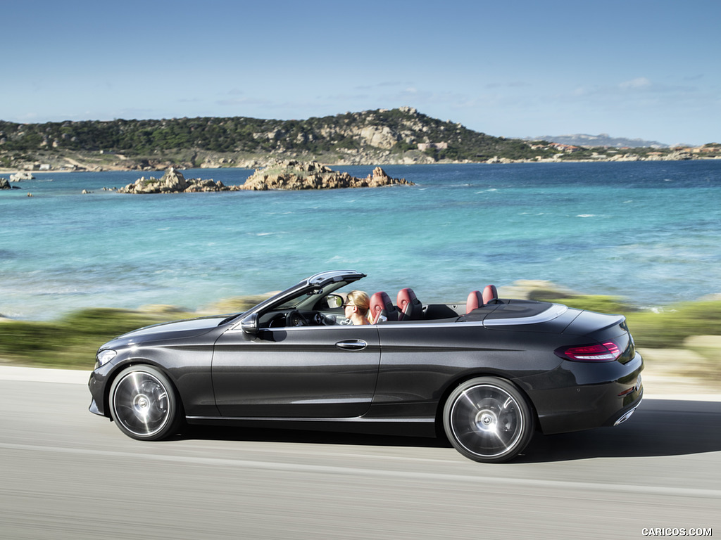 2019 Mercedes-Benz C-Class Cabrio (Color: Graphite Grey) - Side