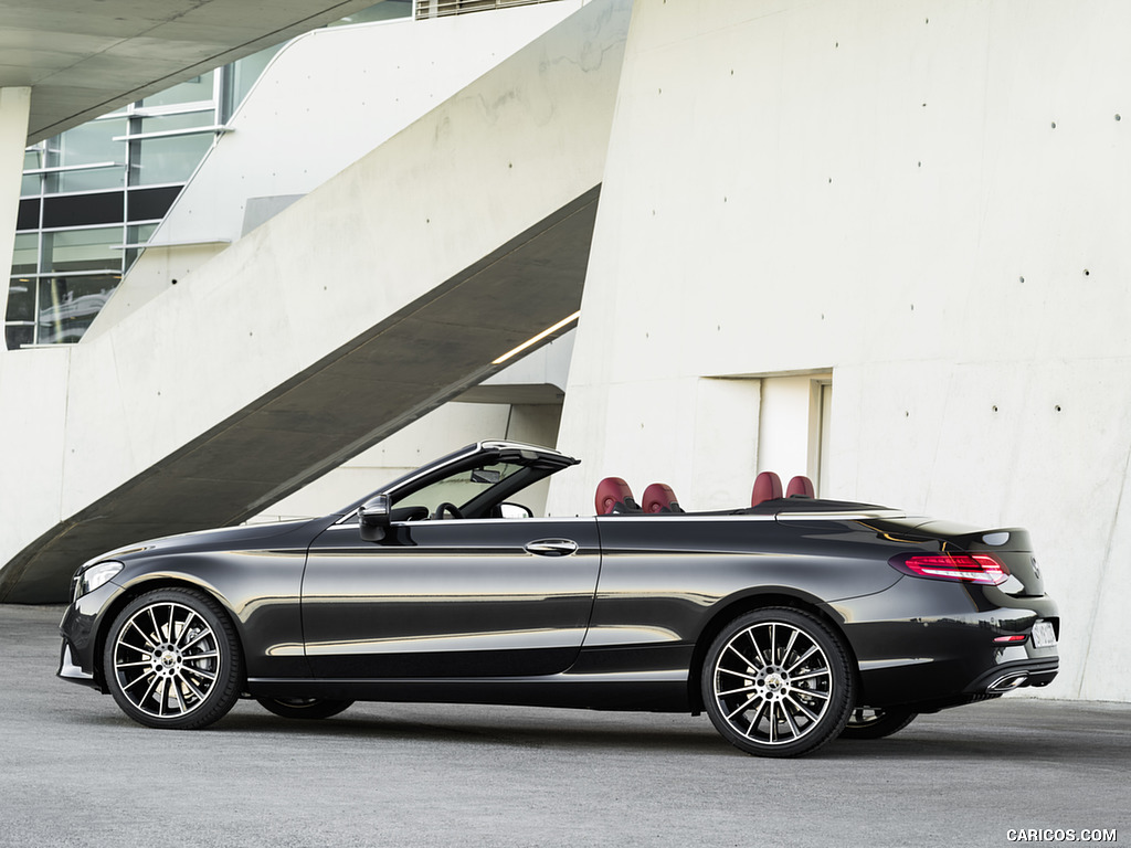 2019 Mercedes-Benz C-Class Cabrio (Color: Graphite Grey) - Side