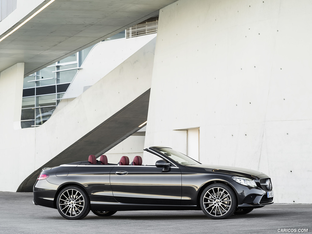 2019 Mercedes-Benz C-Class Cabrio (Color: Graphite Grey) - Side