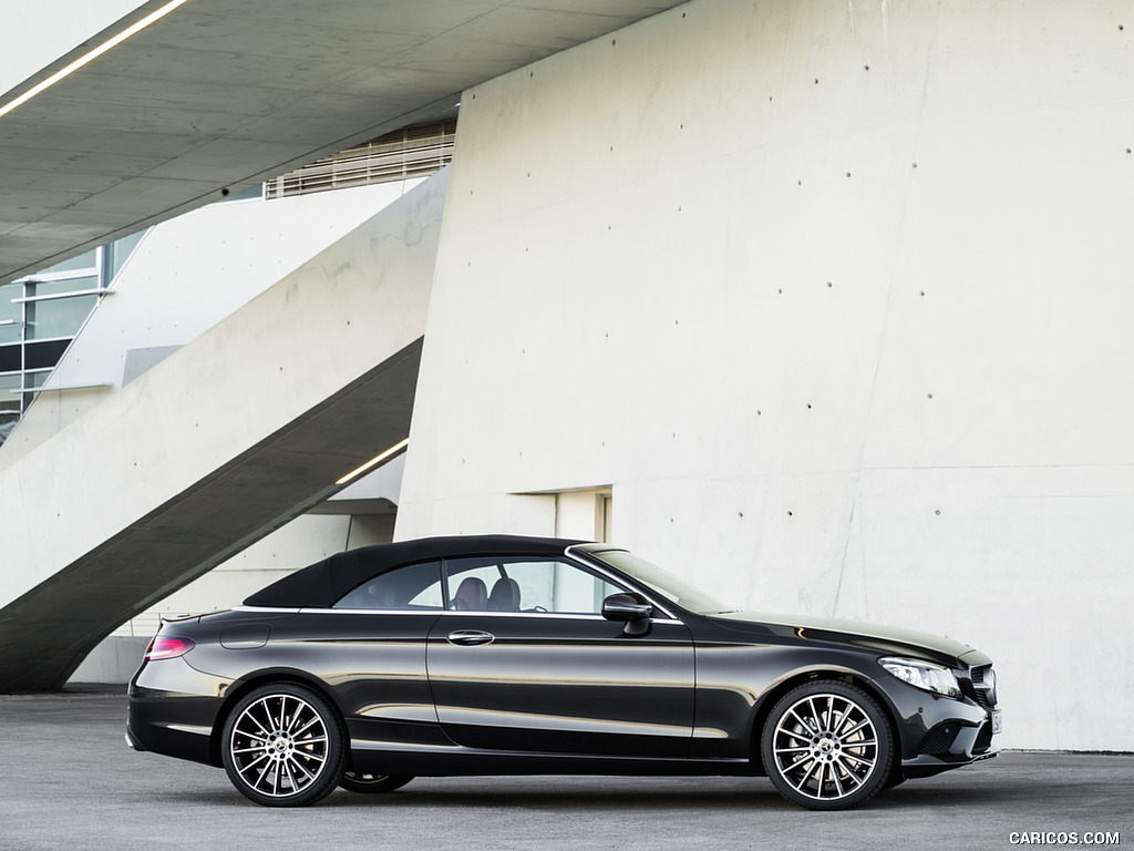 2019 Mercedes-Benz C-Class Cabrio (Color: Graphite Grey) - Side